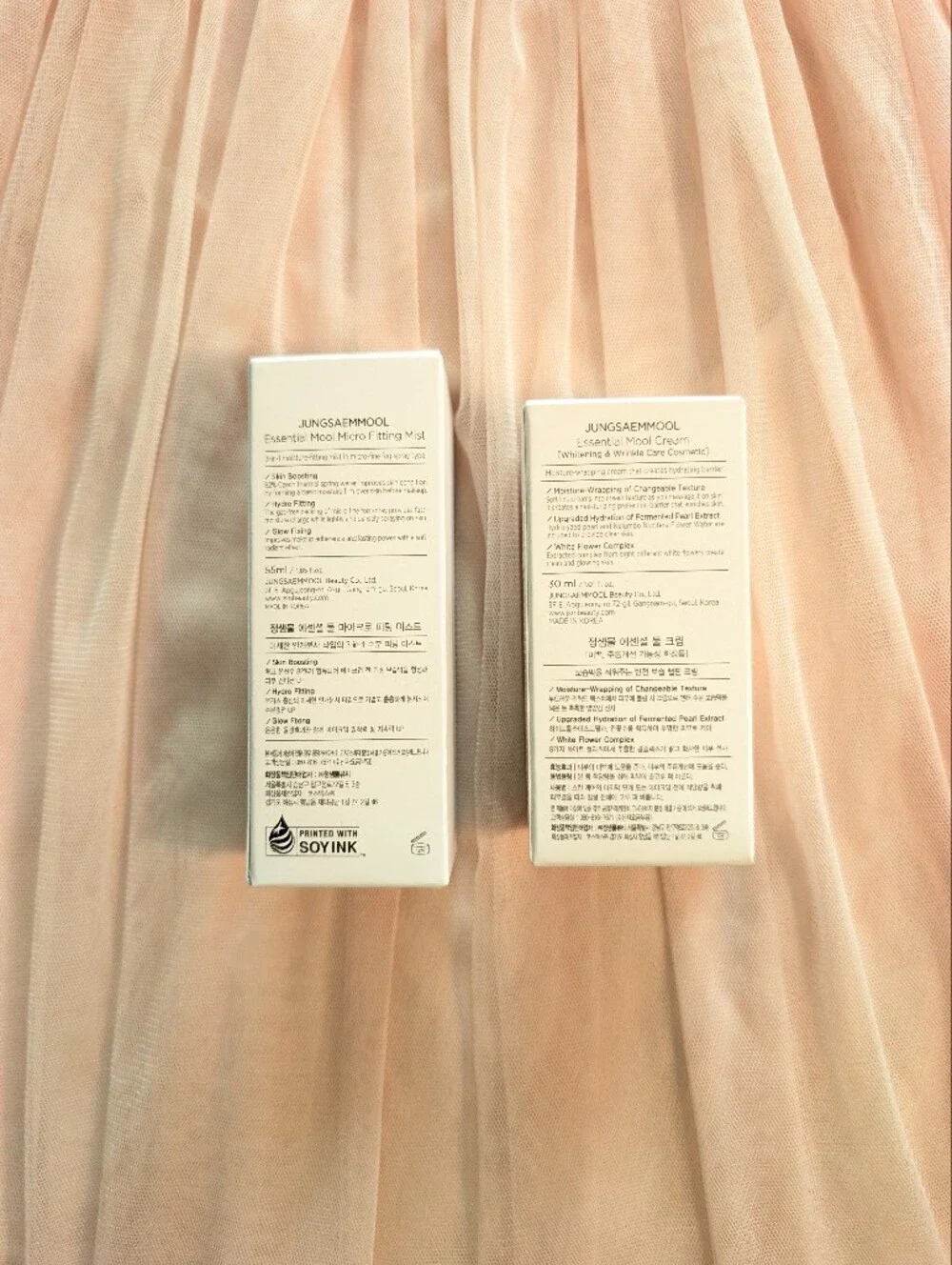 JUNGSAEMMOOL Essential Mool Micro Fitting Mist & Cream Set